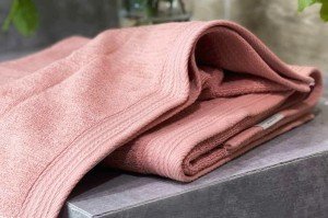 полотенце махровое imperial розовое (48 × 80, розовый)